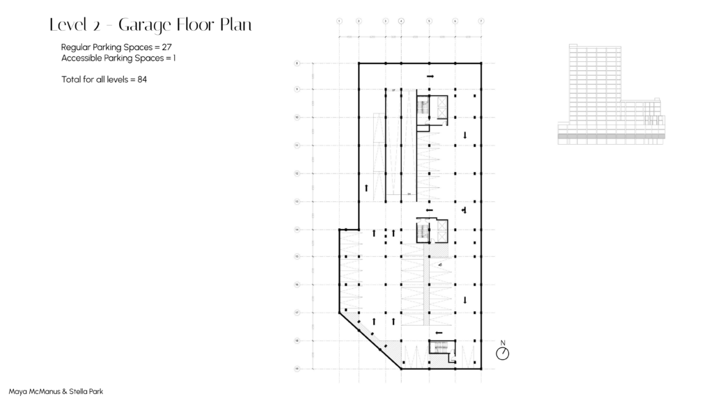 Level 2-4 Parking Garage